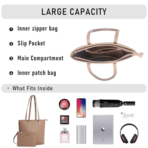 Image of Chinllo Tote Bag for Women, Medium Top Handle Handbags Purse