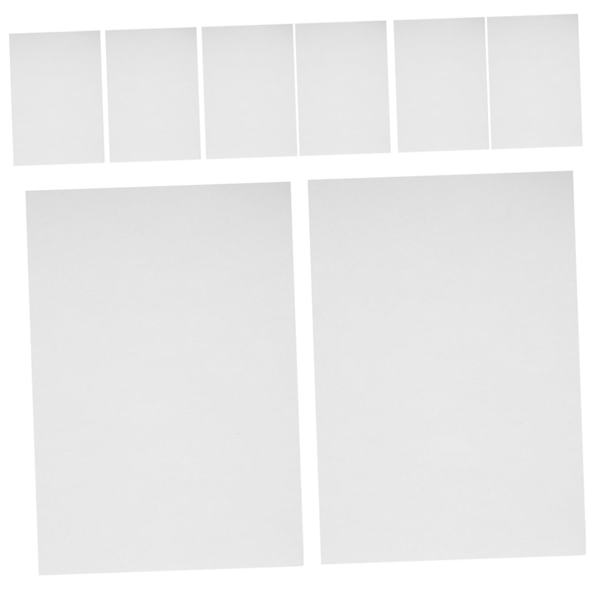 VILLCASE Papel de Acuarela Blanco 100 Hojas para Niños y Estudiantes, 160g, para Dibujo y Pintura en Casa