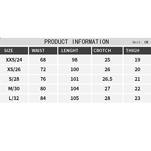 HOMDECR Jeans da Moto da Donna Pantaloni da