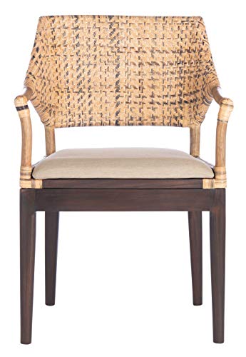Safavieh Home Collection Carlo Arm Chair, Honey #TOP7