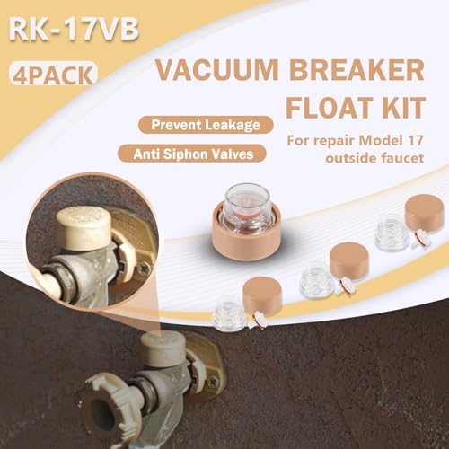 Kit de substituição de boia de disjuntor a vácuo RK-17VB para torneiras de parede Woodford modelo 17