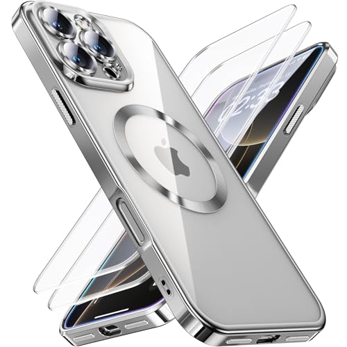 y{̂̐FElCܐFzJUESHITUO iPhone 16 Pro Max p P[X MagSafe[dΉ ςȂ 2XXN[یt ̌^Yی lC NA ϏՌ ČRMILKi ϋv SGSF Jo[ Xgbvz[L 