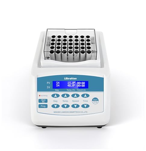 Thermostatic Shaker Mixer,Mixing Incubator,Ambient Temp +5℃ ~ 100℃,Speed Range 200~1800rpm,DHS-100,Programmable Five-Point Temp time Setting
