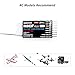 Radiolink R8EF 8 Channels 2.4GHz RC Receiver SBUS/PPM/PWM Long Range Control RX for Airplane Truck Robots Helicopter RC Transmitter T8FB/T8S/T12D/T16D/RC8X/RC4GS V3/RC6GS V3