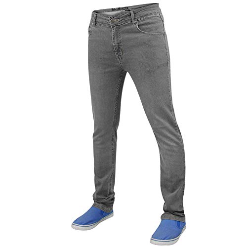 Jeans da uomo in denim super elasticizzati
