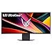 LG Monitor Gaming Curvo Ultragear 34'' (3440 x 1440) 160 Hz WQHD, 34G600A-B.AWM, DisplayPort: HDMI, AMD FreeSync™ Premium