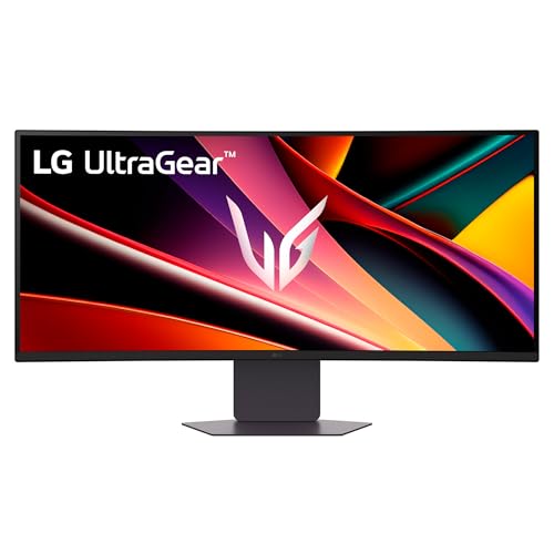 LG Monitor Gaming Curvo Ultragear 34'' (3440 x 1440) 160 Hz WQHD, 34G600A-B.AWM,...