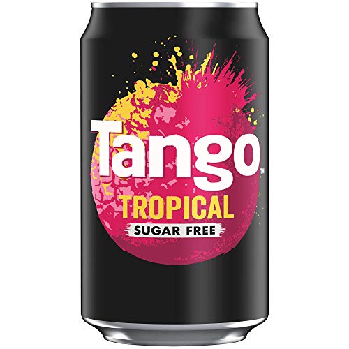 Tango Sugar Free Tropical 330ml X 24 case (7920 millilitre)