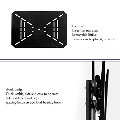 Soporte Universal para TV con Ruedas y Altura Ajustable miniatura 2