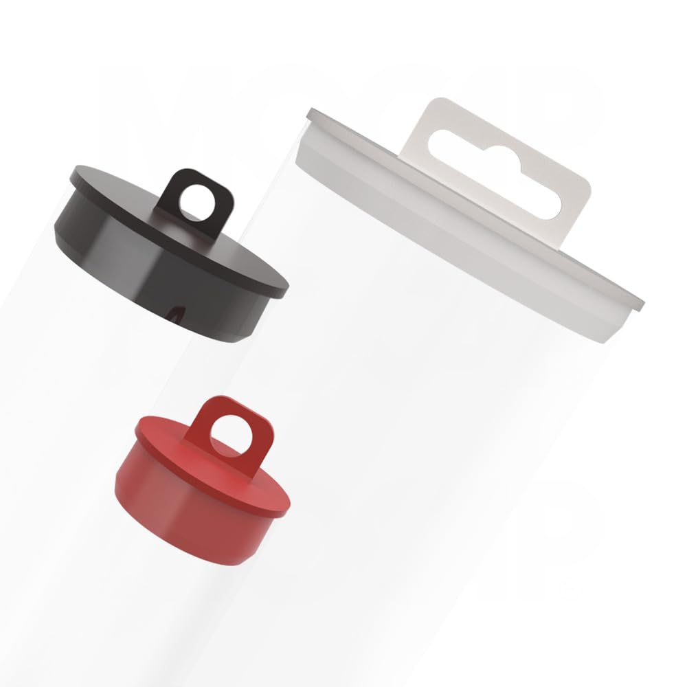 Cleartec 0.562in Sealed Bottom Tubes 12.125in Long PETG SBT00640 (qty 100) with PHP.562RED 9/16