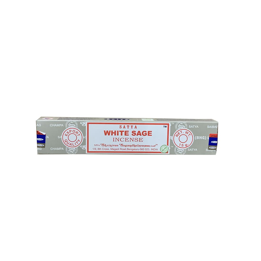 Giftlocaluk Clean, Herbal, Purifying Sage Smudge-Like Satya White Sage Incense Sticks - Purifying Smudge Alternative For Positive Energy