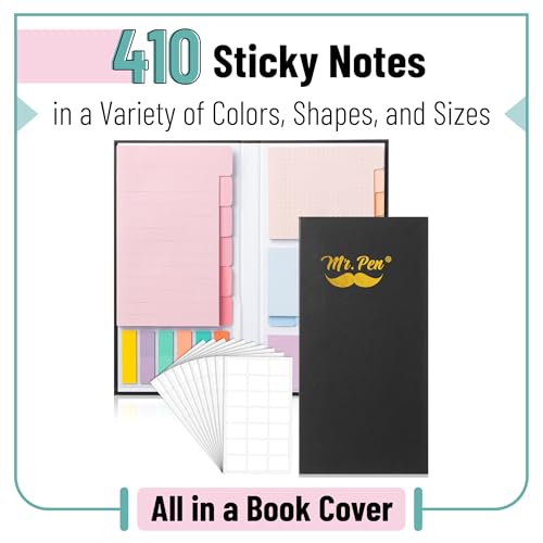 Image of Mr. Pen- Sticky Notes Set, 820 Pack, Ruled