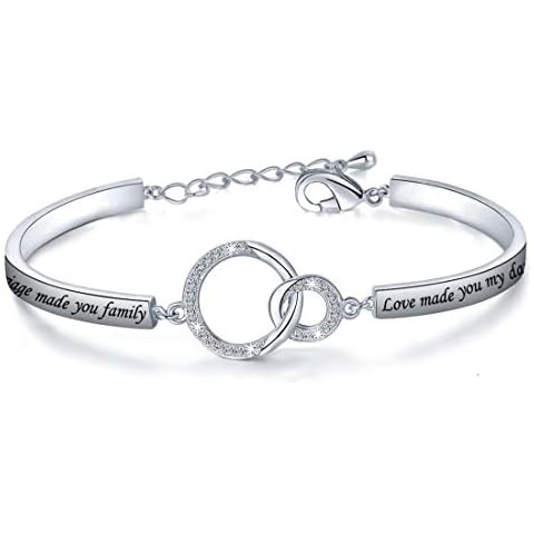 Daughter in Law Gifts Blended Family Gifts Marriage Made You Family Love Made You My Daughter Bracelet Step Daughter Jewelry Gift for Bonus Daughter (Marriage Made You S) Cover
