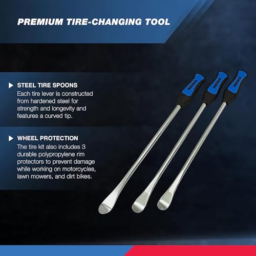 Neiko 20601A 14.5 Inch Steel Tire Spoons Tool Set thumb #1