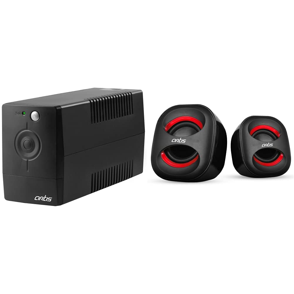 Artis PS-600VA 600VA Line Interactive UPS for Personal Computers, Desktop PCs, Laptops, Routers, Ne (B0BBMG8KW6) Amazon Price History, Amazon Price Tracker