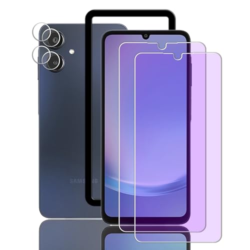 Briacicell�y �u���[���C�g�J�b�g 2+2������z�Ή� Galaxy A25 5G SC-53F SCG33 �p�̕ی�t�B���� �u���[���C�g�J�b�g�i�Q���Z�b�g�j+ Galaxy A25 5G �����Y�t�B�����i�Q���Z�b�g�j+ �K�C�h�g�t���y���Ɏq�f��