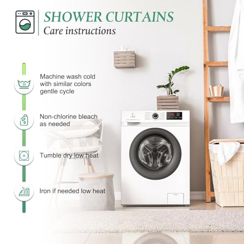Image of Funny Cat Shower Curtain Cute Kids Surfing 60Wx72H Inch Decor | Hawaii Tropical Summer Surfboard Blue Ocean Sea Seagull Sun Cool Cats Waterproof Polyester Bathroom 12 Hooks