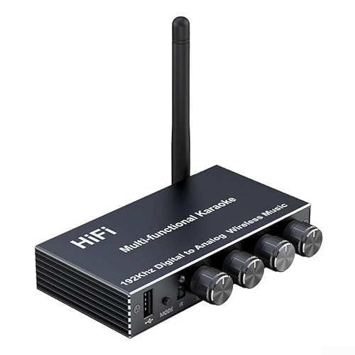 YobiLife Streamer musicale wireless, ricevitore BT 5.4 con supporto per