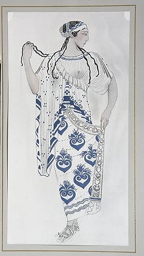 Affiches et gravures Ida Rubinstein Léon Bakst pour habiller un grand mur vide