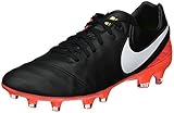 Ref - 819218-018 Nike Tiempo Legacy II Fg, Scarpe da Calcio Uomo, Nero (Black/White-Hyper Orange-Volt), 42 EU