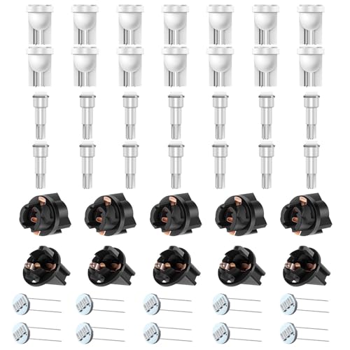 LBRST 14 x T5 1-5050-SMD White 74 73 2721 Instrument Lights 14 x T5 74 73 2721 Twist Lock Socket 5 x T10 168 Twist Lock Socket 5 x T10 6-3020-SMD White 168 Instrument Lights