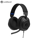 PowerA LucidSound LS10P Gen 2 Wired Gaming Headset for PlayStation 4 & 5 and PC with Easy Audio Controls, Comes with Mic, Black