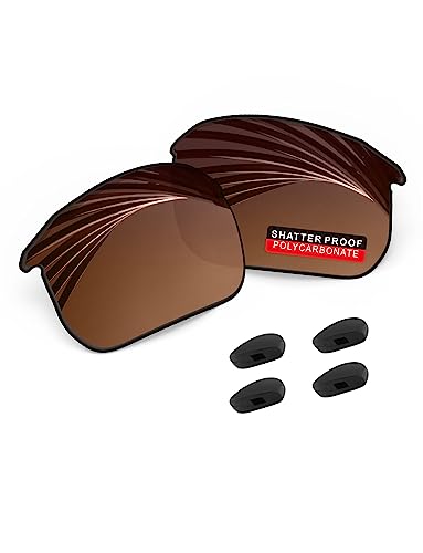Image of PRO+ Polycarbonate Polarized Replacement Lenses for BOSE Tempo BMD0011 Sunglasses - Coppery Brown