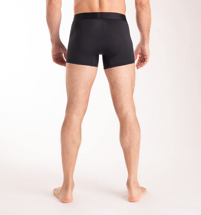 Men's Underwear IKON 3" Trunk Boxer Briefs, 24 Hour Comfort and Innovative Access, No Chafe, Breathable and Soft4