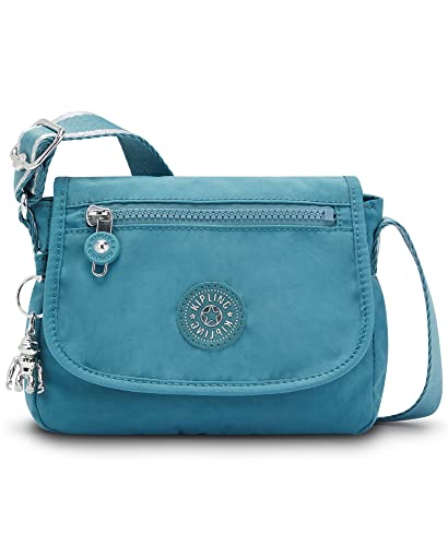 Kipling Sabian Mini-Umhängetasche, kleine Umhängetasche, Ozeanblau, Einheitsgröße Cover