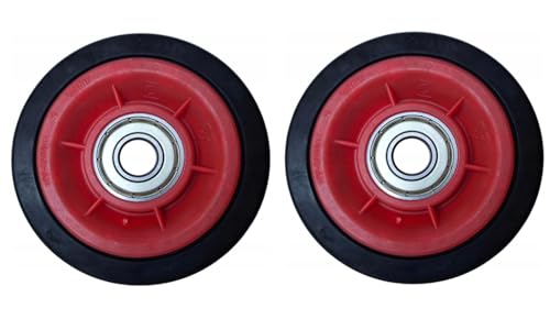 2 rodillos de transmisión de tambor para secadora compatibles con AEG Electrolux 8077877028, 8077877036, 1364025005