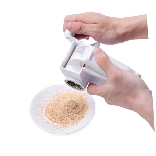 FUNOMOCYA Rotary Cheese Shredder with Blades Manual Plastic Grater for Fruits Vegetables Nuts Carrots and More Easy to Clean Dishwasher Safe