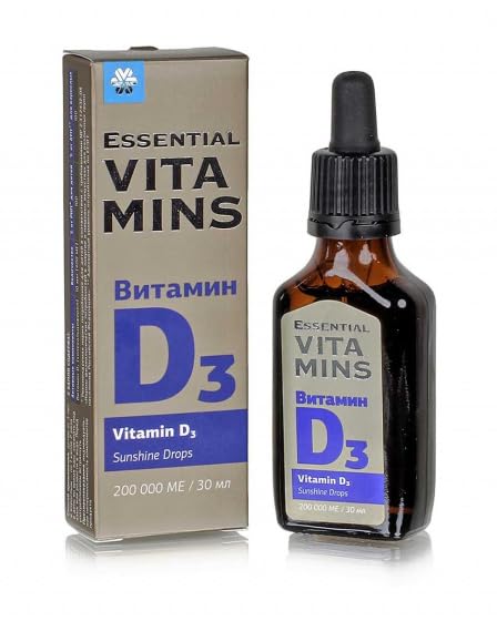 Vitamin D3 D3 200,000 IU/30ml. (Siberian)