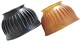 Intrepid International Pull-On Gum Rubber Thick Bottom Bell Boots for Horses - Superior Hoof Protection for Your Horse's Safety and Comfort, Size Large
