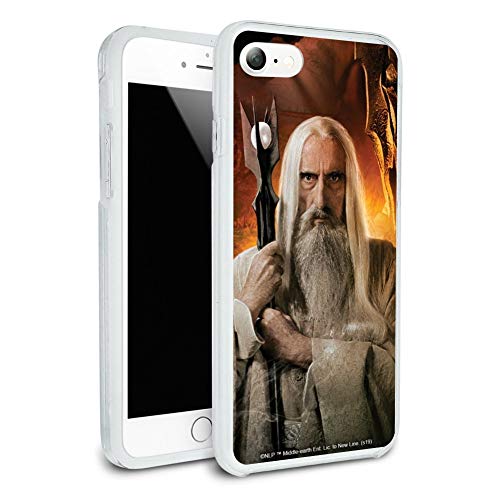 The Lord Of The Rings Saruman Character Protective Slim Fit Hybrid Rubber Bumper Case Fits Apple Iphone 8, 8 Plus, X, 11, 11 Pro,11 Pro Max #TOP9