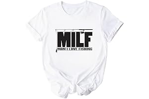 MILF Man I Love Fishing Funny Fishing Shirt Hunting Tee Holiday Gift T-Shirt