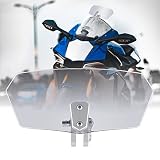 Goldfire Universal Motorcycle Windshield Extension Motorcycle Windshield Airflow Adjustable Windscre