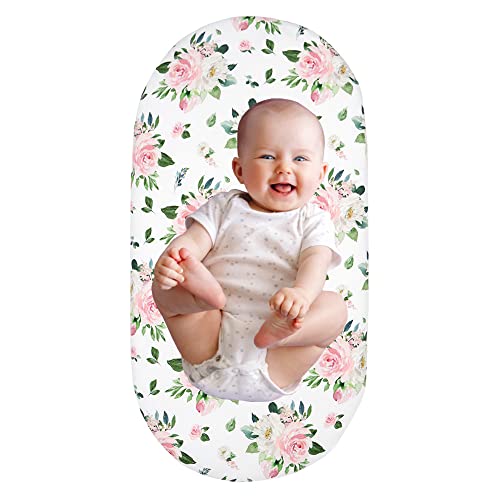 Boyoung Baby Bassinet Sheet Set For Boy And Girl,2 Pack Stretchy Soft And Breathable Baby Bassinet Fitted Sheets,Universal Fitted For Oval,Hourglass & Rectangle Bassinet Mattress,897451,Medium #TOP2