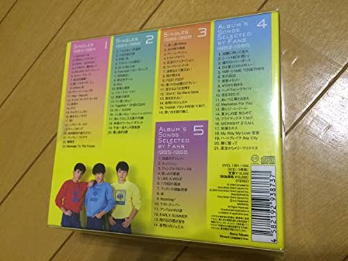 【未開封 新品】 5 CD BOX ■ シブがき隊 1982-1988 未開封 新品】 5 CD BOX □ シブがき隊 1982-1988
