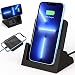 Produktbild Kabelloses Ladegerät,Induktive Charging für iPhone14/13/12/11 Plus/Pro/ProMax/Mini/X/XS/XR/SE/8,10W Schnellladung für Galaxy S20/S22/S21/S10/S9/S8/Note 10(Kein Netzteil)
