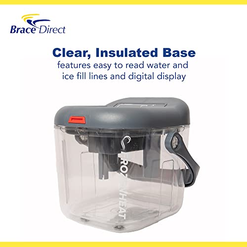 Frozen Heat Therapy Unit For Hot And Cold Cryotherapy Treatment With Reusable Universal Pad For Back, Shoulder, Leg, Ankle, Hip And Knee- For A Faster Recovery And Pain Relief By Brace Direct #TOP4