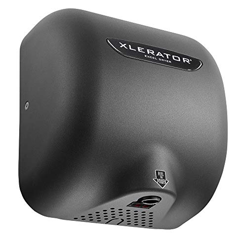 XLERATOR XL-GR - Secador de mano automático de superficie con cubierta de grafito, 30,48 cm de alto x 28,95 cm de ancho x 15,24 cm de profundidad, 12.5 amps; 110 volts, gris, 1