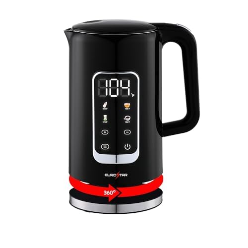 Hervidor Eléctrico Digital EUROSTAR 1.7L Negro miniatura 3