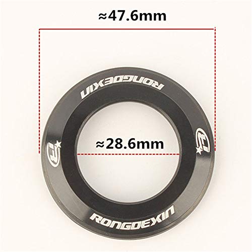 image for FANQIE Bike Top Shell O-Ring Seal Shell Flat Cover Bicycle Headset Cap