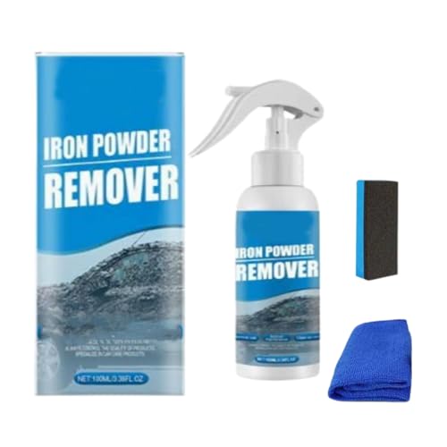 Yutdiery Multi-functional Quick-Acting Rust Removal Spray 2026 New Iron Powder Remover Spray 100ml Portable Rust Remover Sprays for Vehicles Metal Bikes Tools Cars & Household Surface (1)