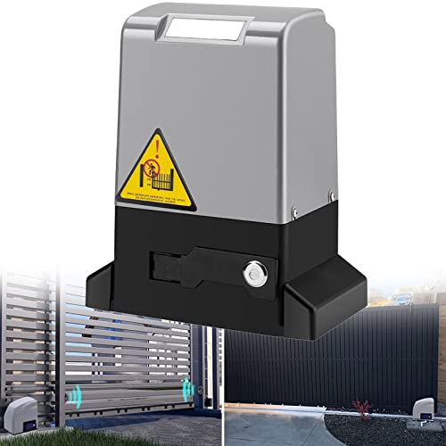 XCSCUK Kit d'ouvre-Porte Coulissant Automatique, ouvre-Porte électrique Intelligent, Prise en Charge de la télécommande APP Mobile, pour la Maison, l'entreprise (550w)