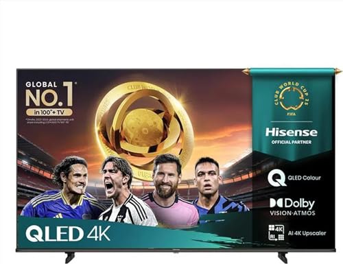 Smart TV 65 Pollici 4K Ultra HD Display QLED Sistema VIDAA colore...