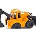 Siku 1103, Backhoe Loader, Metal/Plastic, Yellow/Black, Movable Parts