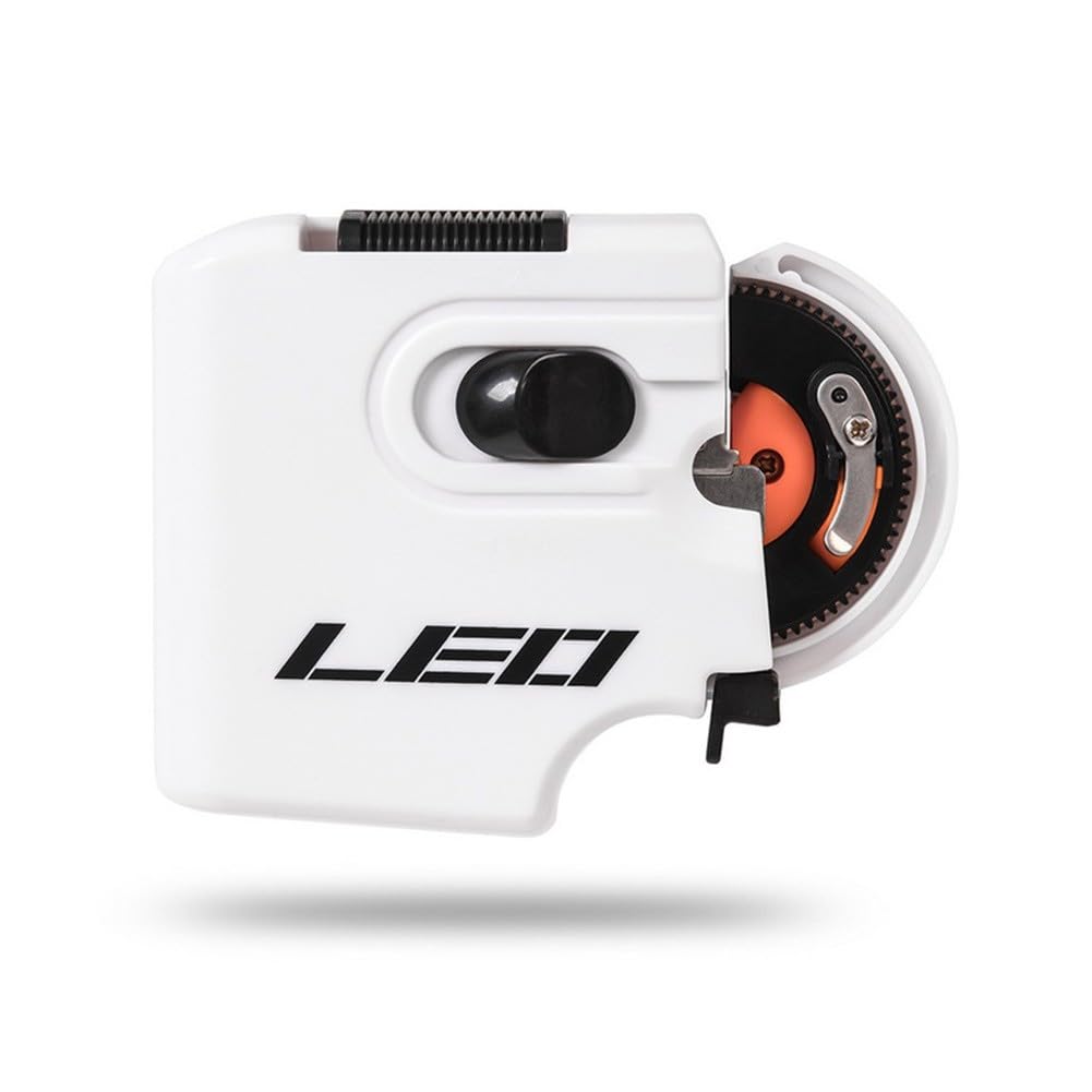 Legatrice automatica per ami da pesca, legatrice elettrica portatile con motore ad alta coppia per ami sottili, guscio in ABS/PC, pesca all'aperto a batteria (batterie non incluse)