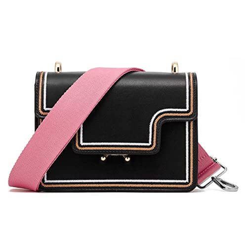 Image of ZOOEASS Wide Shoulder Strap (Solid),Adjustable Replacement Belt Crossbody Canvas Bag Handbag