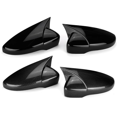 Cache rétroviseur VW Scirocco CC Eos coque de rétroviseurs latéraux look carbone